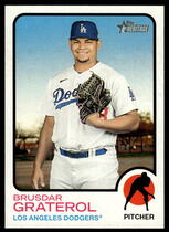 2022 Topps Heritage #480 Brusdar Graterol