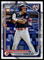2024 Bowman Draft #BD-120 Yohandy Morales