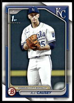 2024 Bowman Draft #BD-159 A.J. Causey