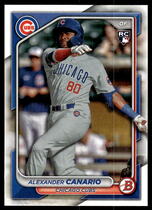 2024 Bowman Base Set #21 Alexander Canario