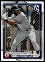 2024 Bowman Prospects #BP-100 Roderick Arias
