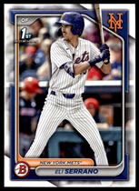 2024 Bowman Draft #BD-163 Eli Serrano
