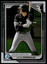 2024 Bowman Chrome Prospects #BCP-242 Jacob Gonzalez