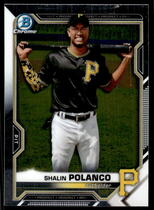 2021 Bowman Chrome Draft #BDC-176 Shalin Polanco