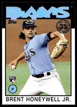 2021 Topps Update 1986 Topps #86B-50 Brent Honeywell Jr.