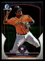2023 Bowman Chrome Draft #BDC-129 Camilo Diaz
