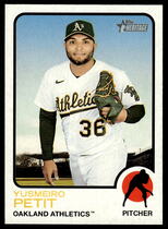 2022 Topps Heritage #466 Yusmeiro Petit