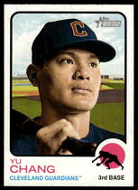 2022 Topps Heritage #400 Yu Chang