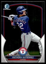 2023 Bowman Chrome Prospects #BCP-85 Anthony Gutierrez