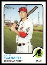 2022 Topps Heritage #107 Kyle Farmer