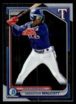 2024 Bowman Chrome Prospects #BCP-211 Sebastian Walcott