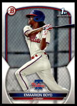 2023 Bowman Prospects #BP-128 Emaarion Boyd