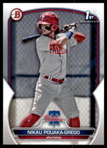 2023 Bowman Prospects #BP-89 Nikau Pouaka-Grego