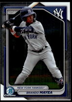 2024 Bowman Chrome Prospects #BCP-84 Brando Mayea
