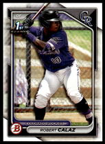 2024 Bowman Prospects #BP-131 Robert Calaz