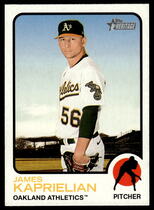 2022 Topps Heritage #296 James Kaprielian