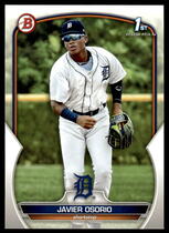 2023 Bowman Prospects #BP-4 Javier Osorio