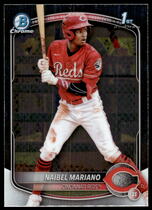 2025 Bowman Chrome Prospects #BCP-99 Naibel Mariano