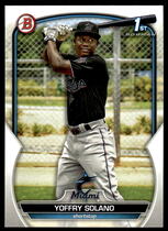 2023 Bowman Prospects #BP-72 Yoffry Solano