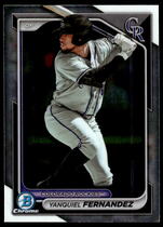 2024 Bowman Chrome Prospects #BCP-90 Yanquiel Fernandez