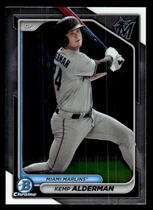 2024 Bowman Chrome Prospects #BCP-82 Kemp Alderman