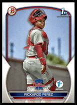 2023 Bowman 1st Edition #BPPF-27 Rickardo Perez