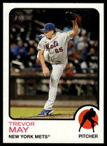 2022 Topps Heritage #411 Trevor May