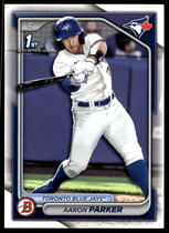 2024 Bowman Draft #BD-160 Aaron Parker