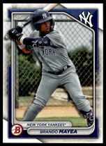 2024 Bowman Prospects #BP-84 Brando Mayea