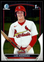 2023 Bowman Chrome Prospects #BCP-130 Luis Rodriguez