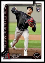 2025 Topps Base Set #104 Yilber Diaz