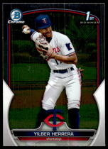 2023 Bowman Chrome Prospects #BCP-86 Yilber Herrera