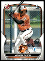 2023 Bowman 1st Edition #BPPF-7 Mishael Deson