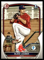 2023 Bowman 1st Edition #BPPF-122 Blake Loubier