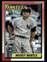 2025 Topps Update 1990 Topps #U90-43 Mickey Mantle