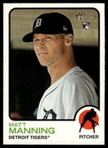 2022 Topps Heritage #227 Matt Manning