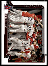 2025 Topps Base Set #85 Los Angeles Angels Team Card
