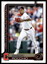 2025 Topps Base Set #194 Brayan Rocchio