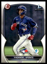 2023 Bowman 1st Edition #BPPF-110 Yhoangel Aponte
