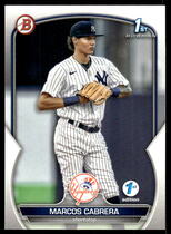 2023 Bowman 1st Edition #BPPF-46 Marcos Cabrera
