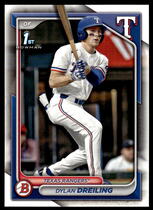 2024 Bowman Draft #BD-42 Dylan Dreiling