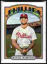 2021 Topps Heritage High Number #718 Rafael Marchan