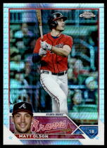2023 Topps Chrome Prism Refractor #163 Matt Olson