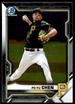2021 Bowman Chrome Draft #BDC-151 Po-Yu Chen