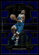2023 Panini Select Blue (Retail) #37 Anthony Edwards