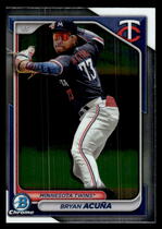 2024 Bowman Chrome Prospects #BCP-4 Bryan Acuna