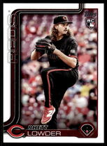 2025 Topps Base Set #205 Rhett Lowder
