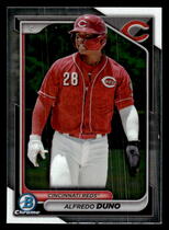 2024 Bowman Chrome Prospects #BCP-51 Alfredo Duno
