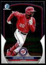2023 Bowman Chrome Prospects #BCP-54 Cristhian Vaquero