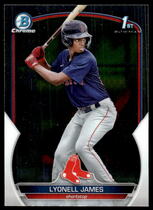 2023 Bowman Chrome Prospects #BCP-118 Lyonell James